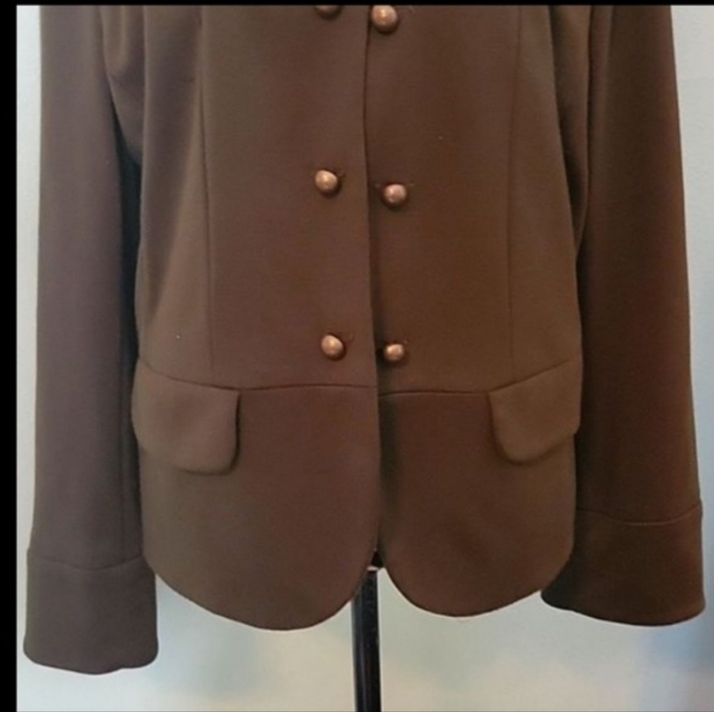 Necessary Objects Open Military Jacket - Picture 5 of 7